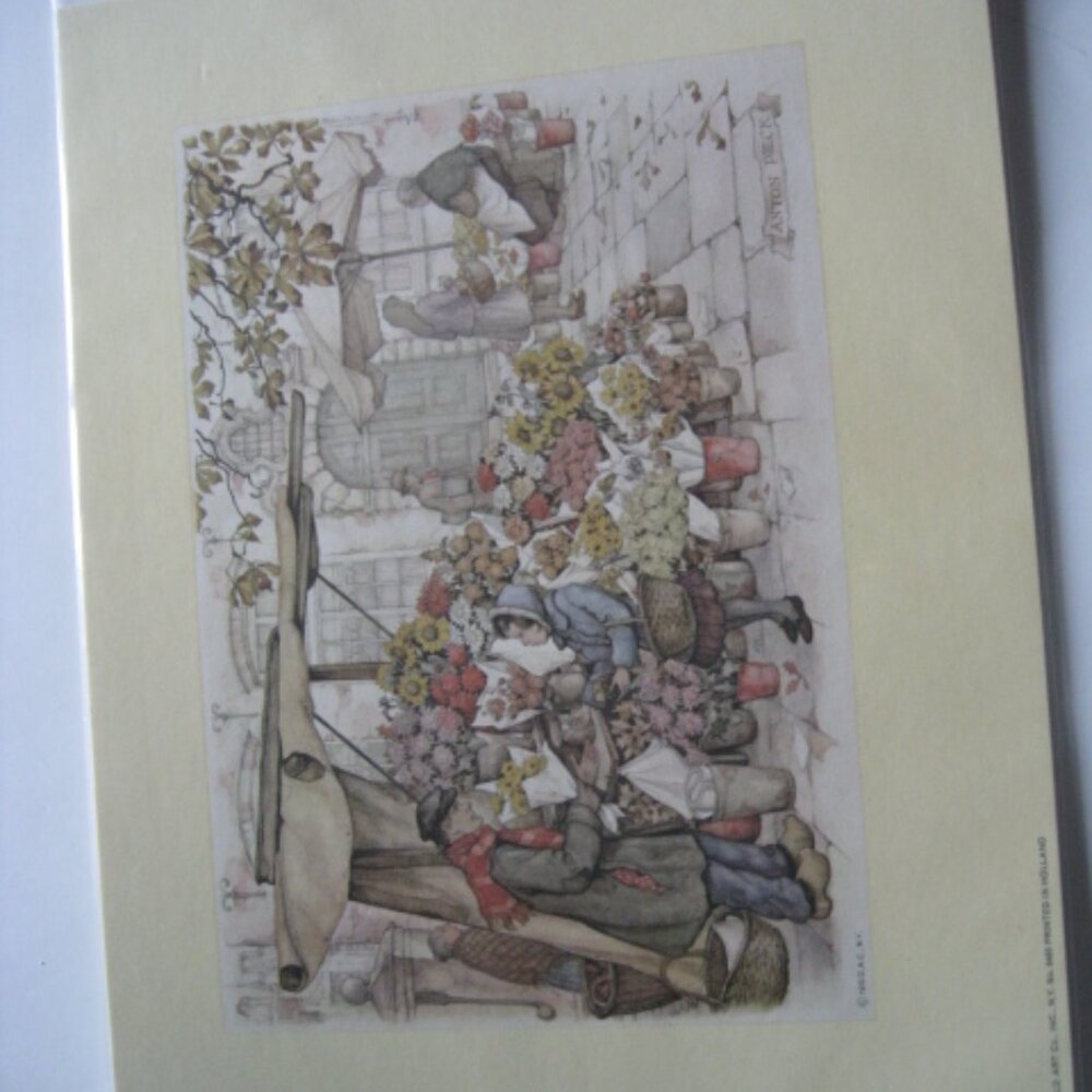 9" x 7" Anton Pieck Print #6465